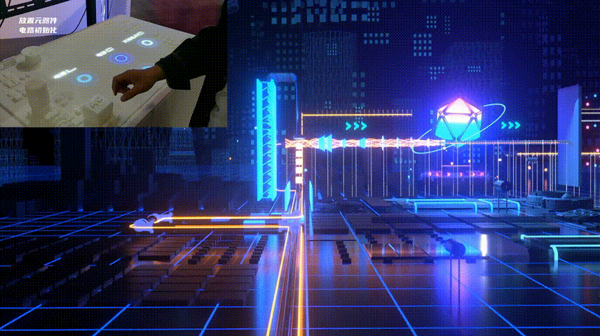 Cross-Scale Gamified Learning System for Circuit Education